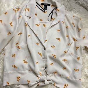 floral thin long sleeve